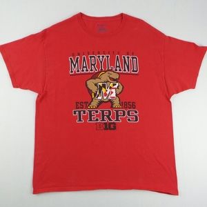 Champion NCAA University Of Maryland Terps T-Shirt Size Men's XL